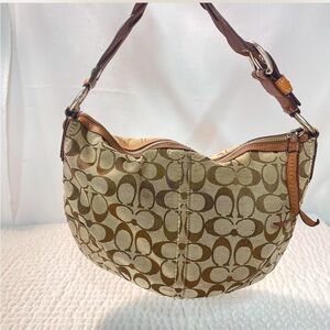 Vintage coach shoulder bag